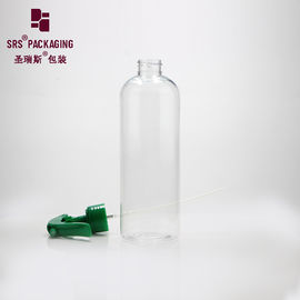 250 ml klare PET grüne Schraubenpumpe leerer Reiniger Nebelspray Flasche für Haustiere