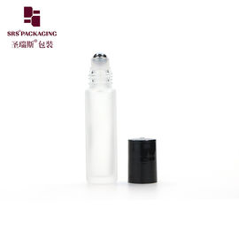 Lagermenge leere Glasrolle mit Etherölflasche 10 ml mit schwarzem Plastikdeckel