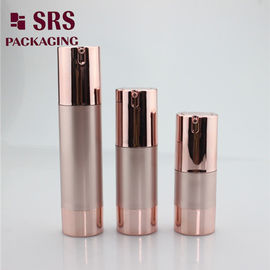 leere, benutzerdefinierte Roségold Plastik-Serumflasche 30 ml