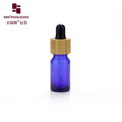 Kleine Probengröße 5 ml Großhandel Tropffflasche Bambus Holz ätherisches Öl Flasche