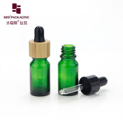 5 ml in Lagerglas leeren Bambus-Tropffflaschen kleine ätherische Ölflaschen