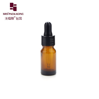 10 ml klare leere Glasflasche für Haaröl