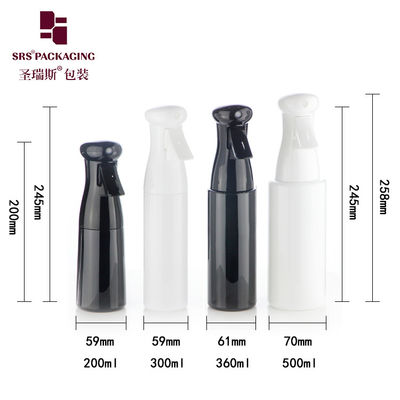 leere hochwertige maßgeschneiderte Kunststoff-PET Feinschmelzflasche Spray-Atomizer