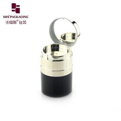 15 ml 30 ml Flip-Cap mit Spiegel Acryl-Serum airless Flasche