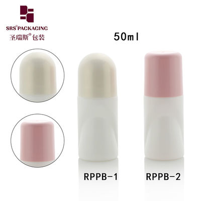 50 ml PCR benutzerdefinierte Farbe Fabrikhersteller Haarserum leere Rolle auf Deodorantflaschen