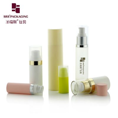 15 ml 30 ml 50 ml Anpassung Farbe Leere Plastik PP PCR Luftlose Pumpenflasche