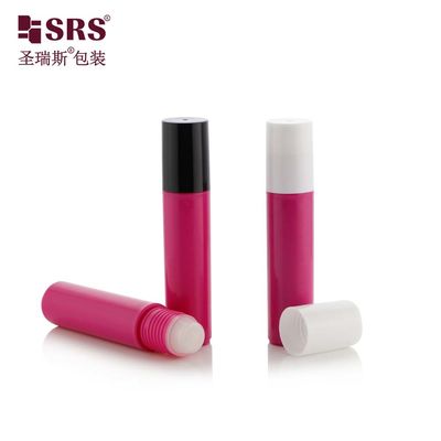 1/3 OZ Stoff Weiße Farbe Kunststoff PP Anti-Juckreiz Flüssigkeit Rollkugel Flasche 10ml