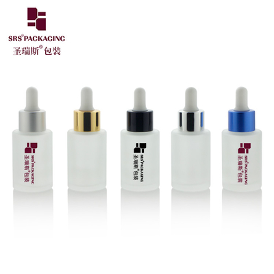 1 Unz leere Parfüm Duftglas Rosa Blau Grün Lila Kundenkleur Essential Oil Tropffflasche 30ml