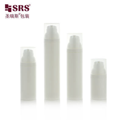 Anpassung Farbe 1 oz Kosmetische Pumpe Serum Flasche 50 ml Luftlos