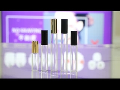 BLP17 15ml 17mm Durchmesser metallisierte Roségoldflasche mit echtem Gold und Aluminiumkappe.