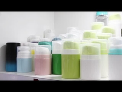 PA60-Serie Injektionsfarbenfarbener Kunststoff Kosmetikserum Vakuumpumpe PP Luftlose Flasche