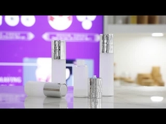 TA023 20ml 30ml 40ml 50ml Glanzige Matte In Form Injektionsflasche Klar Frosted PP PCR Luftlose Flasche Für Fou