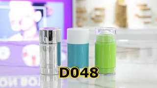 D048 Behälter für Deodorantstifte aus recyceltem PP-Kunststoff (PCR).