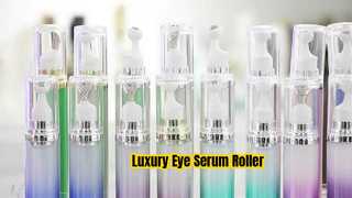 LR002 Luxuriöser Acryl-Lotions-Pump-Roll-on-Flaschenapplikator für Augenserum